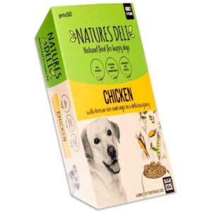 Natures Deli Chicken with Brown Rice in Gravy Adult 400g Wet Dog Food