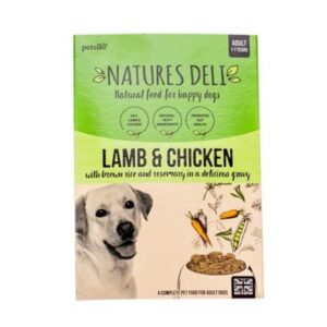 Natures Deli Lamb & Chicken with Brown Rice in Gravy Adult 400g Wet Dog Food