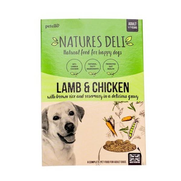 Natures Deli Lamb & Chicken with Brown Rice in Gravy Adult 400g Wet Dog Food 1 Natures Deli Lamb & Chicken with Brown Rice in Gravy Adult 400g Wet Dog Food