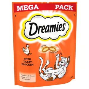 Dreamies with Tasty Chicken Mega Pack 200g Cat Treat