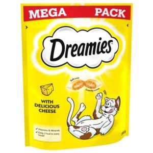 Dreamies with Delicious Cheese Mega Pack 200g Cat Treat