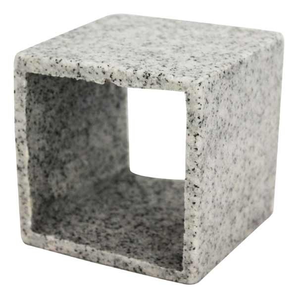 Aqua One Square Marble Cave L 10x10x10cm 1 Aqua One Square Marble Cave L 10x10x10cm