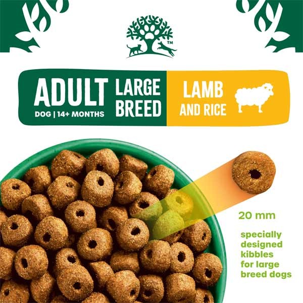 James Wellbeloved Large Breed Lamb & Rice Adult 15kg Dry Dog Food 2 James Wellbeloved Large Breed Lamb & Rice Adult 15kg Dry Dog Food - Image 2