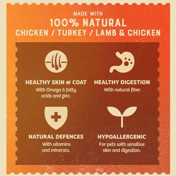 James Wellbeloved Grain Free Turkey, Lamb & Chicken in Loaf Adult 12x400g Wet Food 3 James Wellbeloved Grain Free Turkey, Lamb & Chicken in Loaf Adult 12x400g Wet Food - Image 3