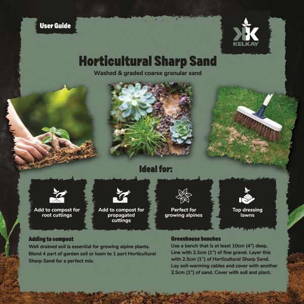 Kelkay Horticultural Sharp Sand Handy Pack 2 Kelkay Horticultural Sharp Sand Handy Pack - Image 2