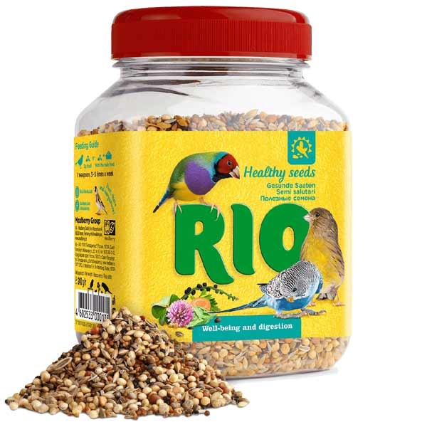 Rio Healthy Seeds Mix for Small Birds 240g 1 Rio Healthy Seeds Mix for Small Birds 240g