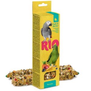 Rio Treat Sticks for Parrots with Fruit & Berries 2 Pack