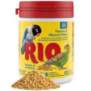 Rio Vitamin & Mineral Pellets for Budgies & Parakeets 120g