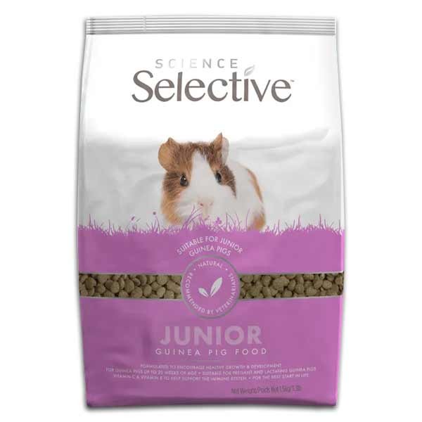 Supreme Science Selective Junior Guinea Pig Food 1.5kg 1 Supreme Science Selective Junior Guinea Pig Food 1.5kg