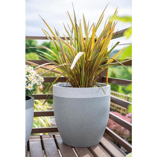 Granito Two-Toned Planter 32cm 3 Granito Two-Toned Planter 32cm - Image 3