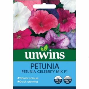 Unwins Petunia Celebrity Mix Seeds