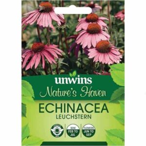 Unwins Nature's Haven Echinacea Purpurea Leuchstern Wildflower Seeds