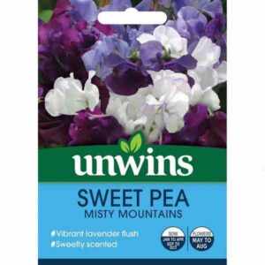 Unwins Sweet Pea 'Misty Mountains' Seeds