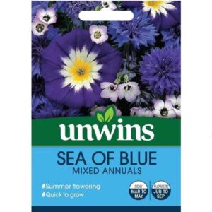Unwins Sea Of Blue Mixed Annuals Seeds