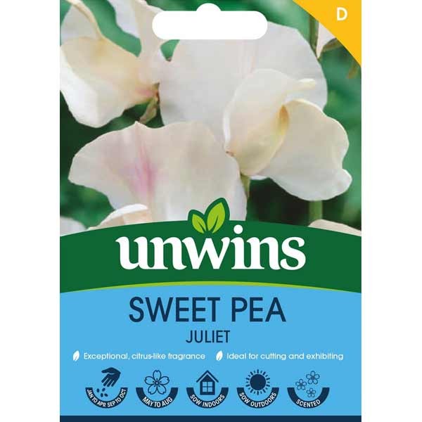 Unwins Sweet Pea Juliet Seeds 1 Unwins Sweet Pea Juliet Seeds