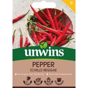Unwins Chilli Pepper Reggae Seeds