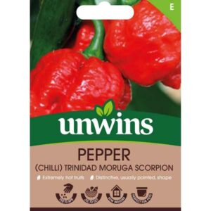 Unwins Chilli Pepper Trinidad Moruga Scorpion Seeds