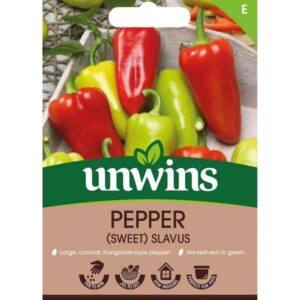 Unwins Sweet Pepper Slavus Seeds