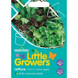Unwins Little Growers Lettuce Cut 'n' Come Again Seeds