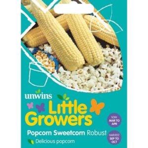 Unwins Little Growers Sweet Corn Popcorn Robust Seeds