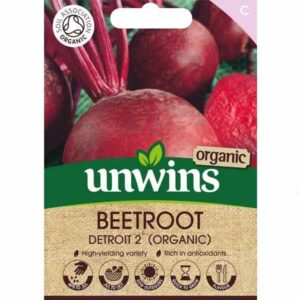 Unwins Beetroot Detroit 2 Organic Seeds