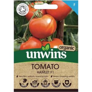 Unwins Tomato Hamlet F1 Organic Seeds