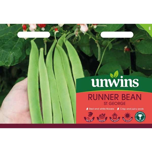 Unwins Runner Bean St George 1 Unwins Runner Bean St George