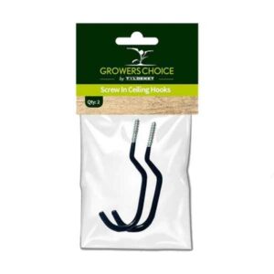 Growers Choice Screw-in Ceiling Hooks 2 Pack