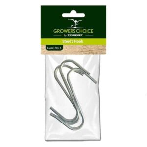 Growers Choice Steel S Hook Medium 3 Pack