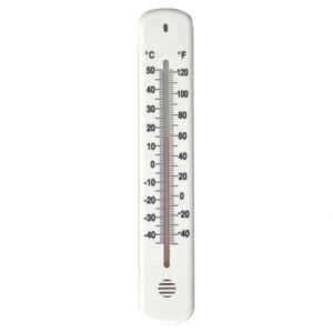 Growers Choice White Wall Thermometer