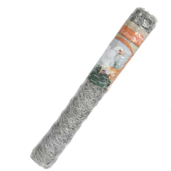 Tildenet 13mm Galvanised Wire Netting Roll 0.9x10m 1 Tildenet 13mm Galvanised Wire Netting Roll 0.9x10m