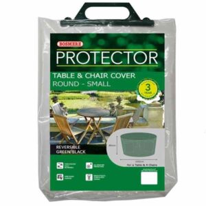 Bosmere Protector Table & 4 Chairs Cover Round Medium