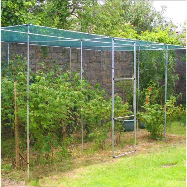 Mainframe Walk-in Fruit Cage Starter Kit 6x12ft 1 Mainframe Walk-in Fruit Cage Starter Kit 6x12ft