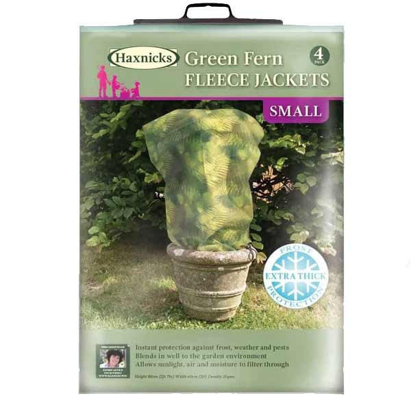 Haxnicks Green Fern Fleece Jacket Small 4 Pack