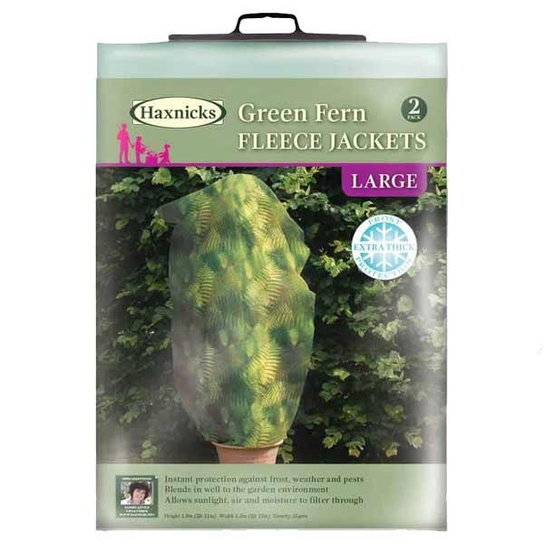 Haxnicks Green Fern Fleece Jacket Large 2 Pack