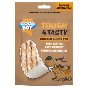 Good Boy Tough & Tasty Chicken Chomp Stix 10 Pack Dog Treat