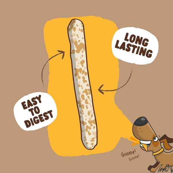 Good Boy Tough & Tasty Chicken Chomp Stix 10 Pack Dog Treat 3 Good Boy Tough & Tasty Chicken Chomp Stix 10 Pack Dog Treat - Image 3