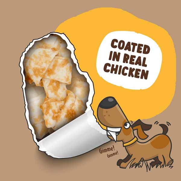 Good Boy & Tasty Chicken Large Knot Tough Dog Treat 4 Good Boy & Tasty Chicken Large Knot Tough Dog Treat - Image 4