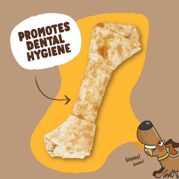 Good Boy & Tasty Chicken Large Knot Tough Dog Treat 5 Good Boy & Tasty Chicken Large Knot Tough Dog Treat - Image 5
