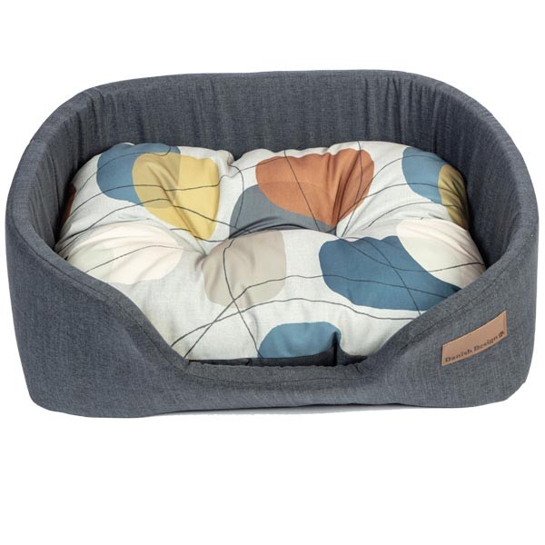 Danish Design Colour Block Lux Slumber Bed Steel Large 1 Danish Design Colour Block Lux Slumber Bed Steel Large