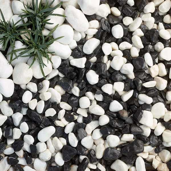 Panda Black and White Pebbles 25-40mm 3 Panda Black and White Pebbles 25-40mm - Image 3