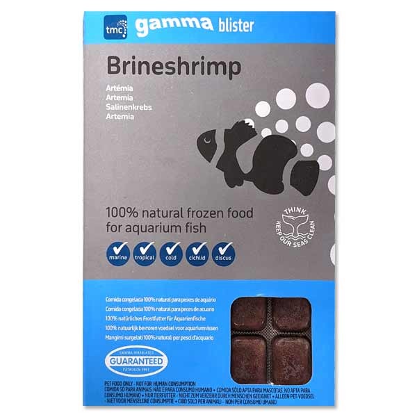 TMC Gamma Brine Shrimp Blister Pack 100g 1 TMC Gamma Brine Shrimp Blister Pack 100g