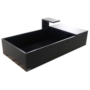 Clearseal Tortoise Table 60" Black