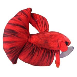 Ceramic Nature Red Betta Plush