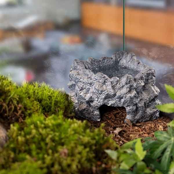 Exo Terra Ceramic Corner Cave Small 3 Exo Terra Ceramic Corner Cave Small - Image 3