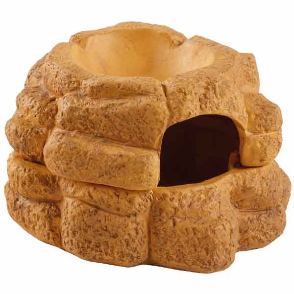 Exo Terra Ceramic Big Rock Cave Medium 1 Exo Terra Ceramic Big Rock Cave Medium