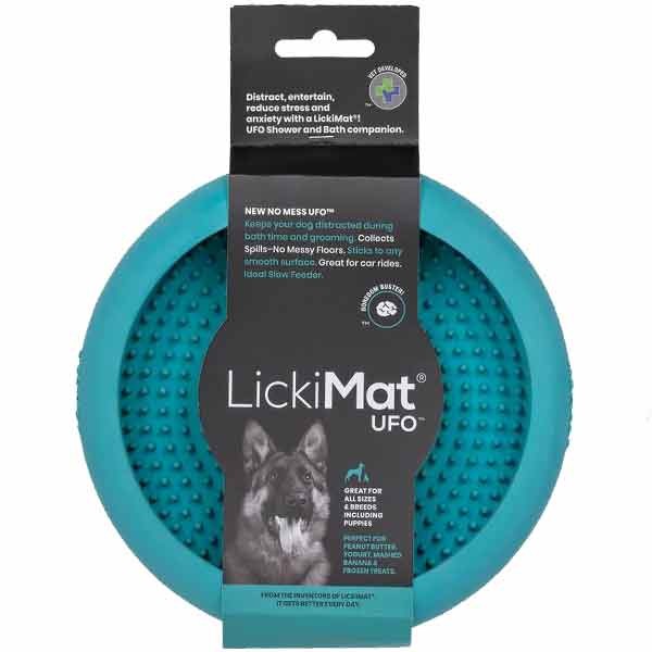 LickiMat UFO Turquoise 1 LickiMat UFO Turquoise