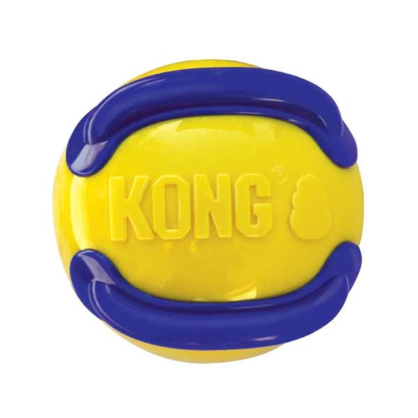KONG Jaxx Brights Ball Medium Dog Toy 4 KONG Jaxx Brights Ball Medium Dog Toy - Image 4
