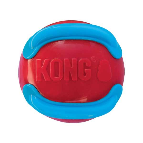 KONG Jaxx Brights Ball Medium Dog Toy 3 KONG Jaxx Brights Ball Medium Dog Toy - Image 3
