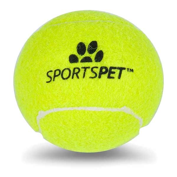 Sportspet Tennis Ball 5 Inch 2 Sportspet Tennis Ball 5 Inch - Image 2